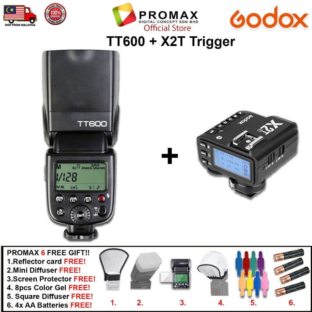 Godox TT600 TT600S Thinklite Flash Speedlite