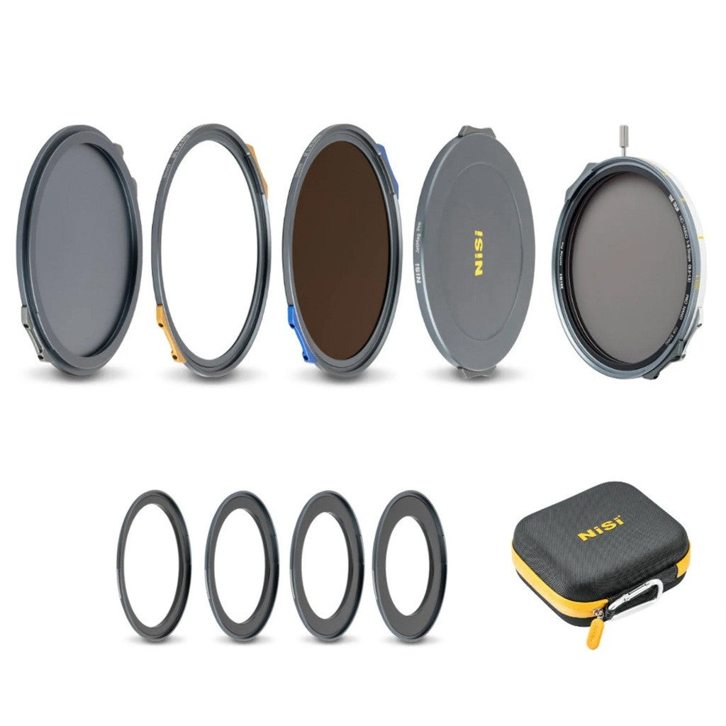 NISI JETMAG PRO VND MIST CREATOR KIT 1-9 STOPS True Color VND +FS ND 16 + Black Mist 1/867 /72/77/82mm ring