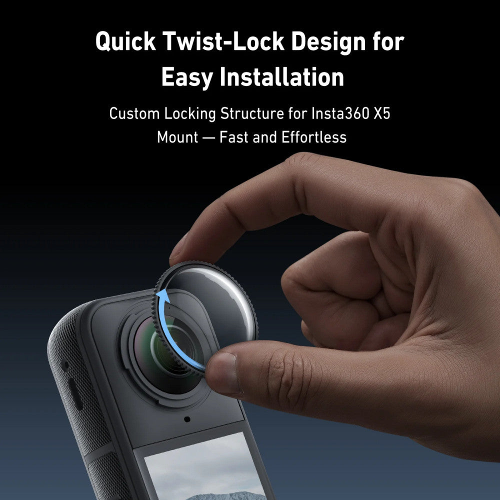 TELESIN S5-FLT-39-TIS LENS PROTECTOR FOR INSTA360 X5