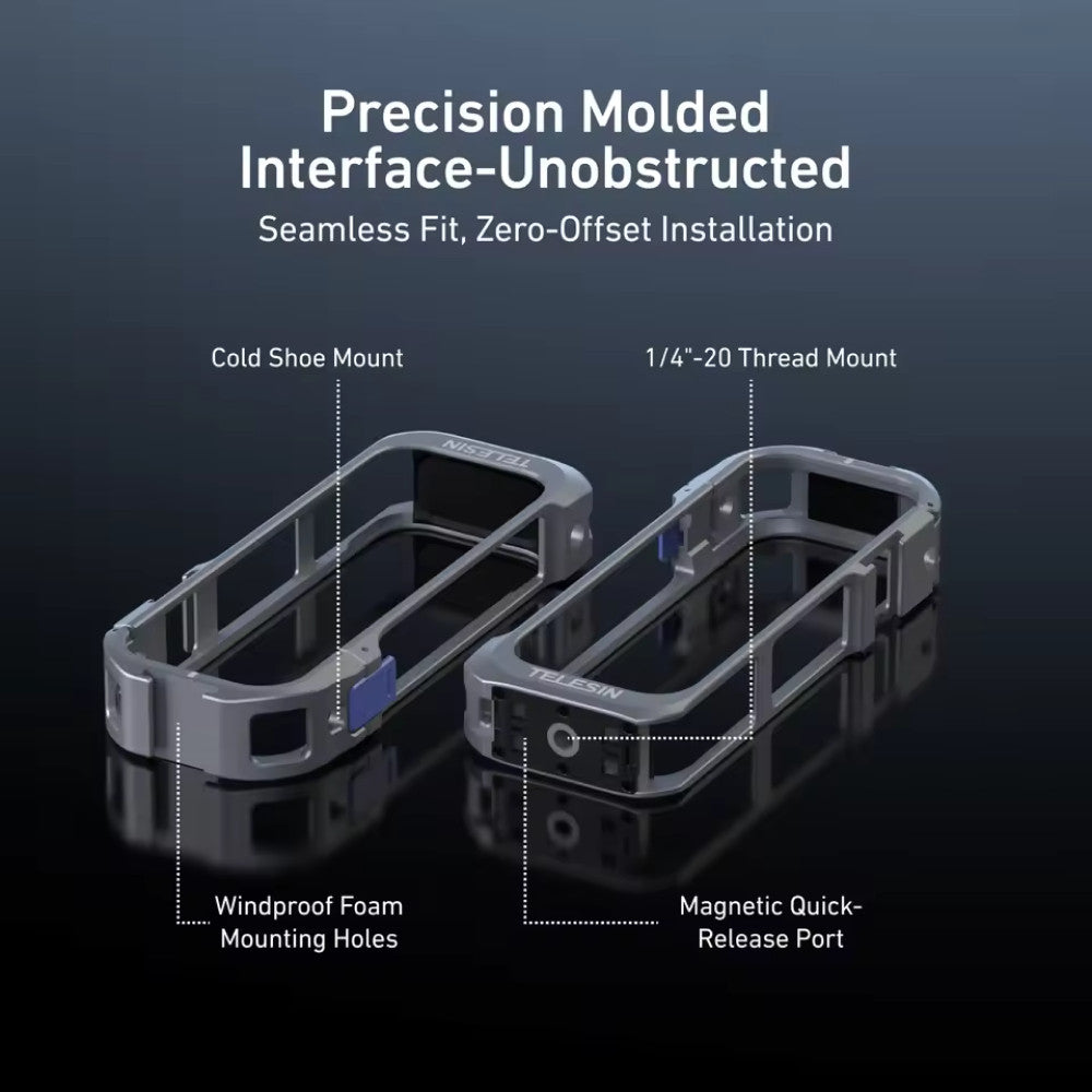 TELESIN S6-FMS-19-TIS FULL PROTECTION CAGE FOR INSTA360 X5