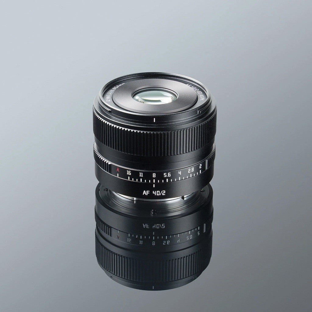 TTArtisan Full Frame AF 40mm f2 STM Prime Lens for E Z and L Mount Camera Autofocus Lens
