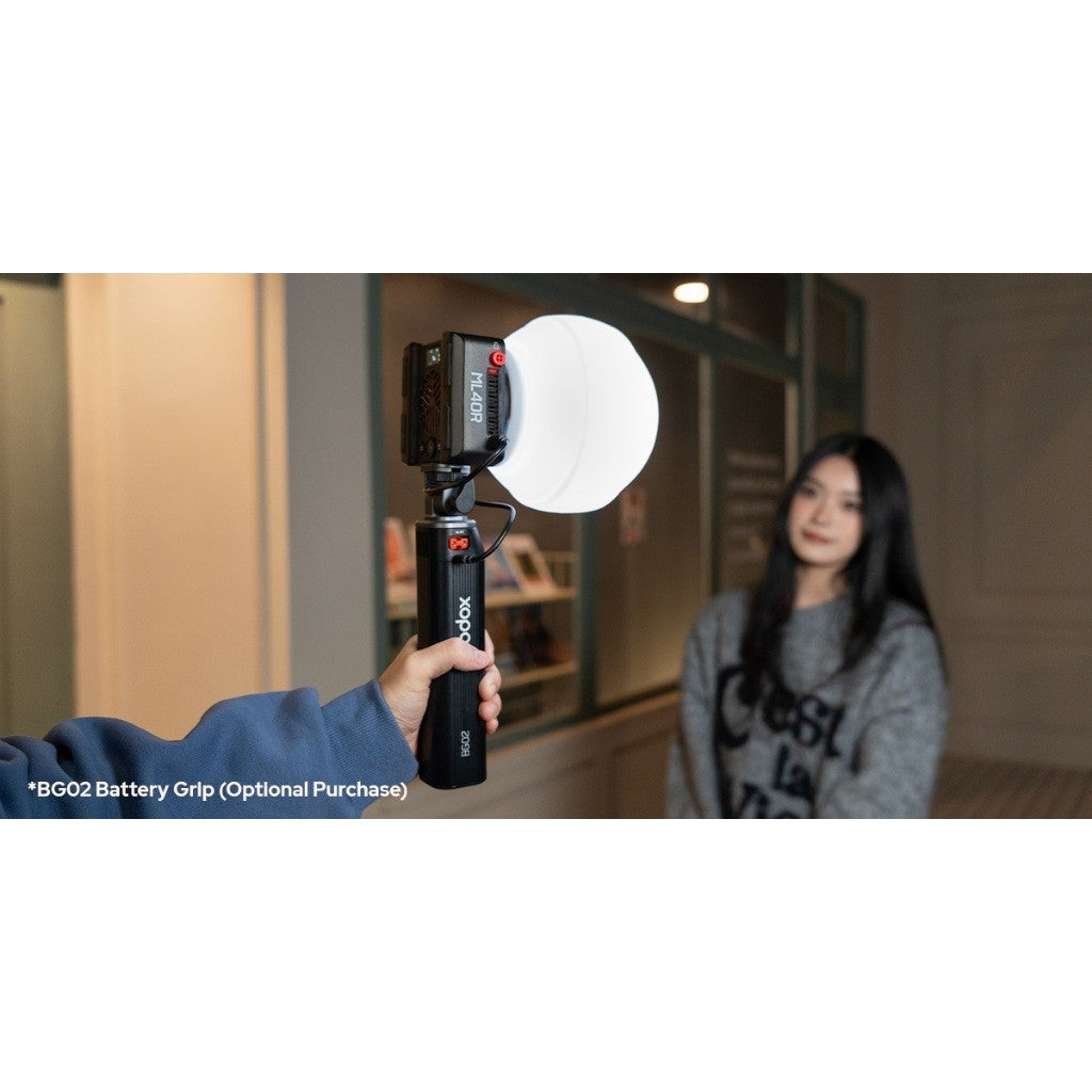 Godox ML40Bi Bi-Color ML40R RGB Portable Full Color LED Light App Controlled 2800K to 6500K