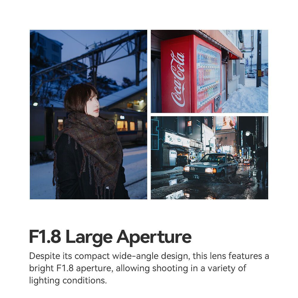 TTArtisan AF 17mm f1.8 Air APS-C Camera Lens for Sony E And Fuji X Mount Autofocus Lens