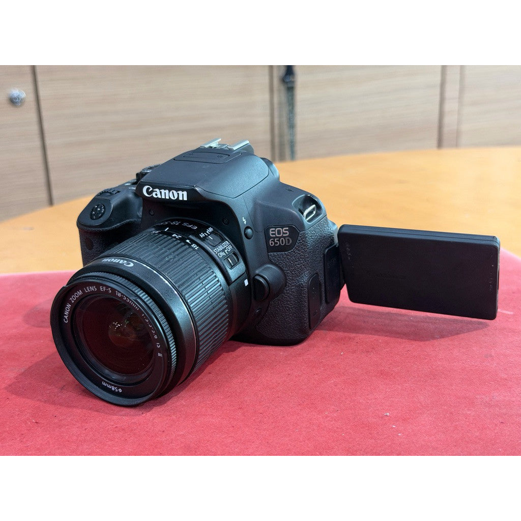 Used Canon EOS 650D + 18-55mm lens