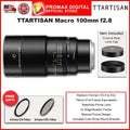 TTArtisan Macro 100mm f2.8 Macro Lens for E X RF and Z Mount Full Frame Manual Focus Camera Lens