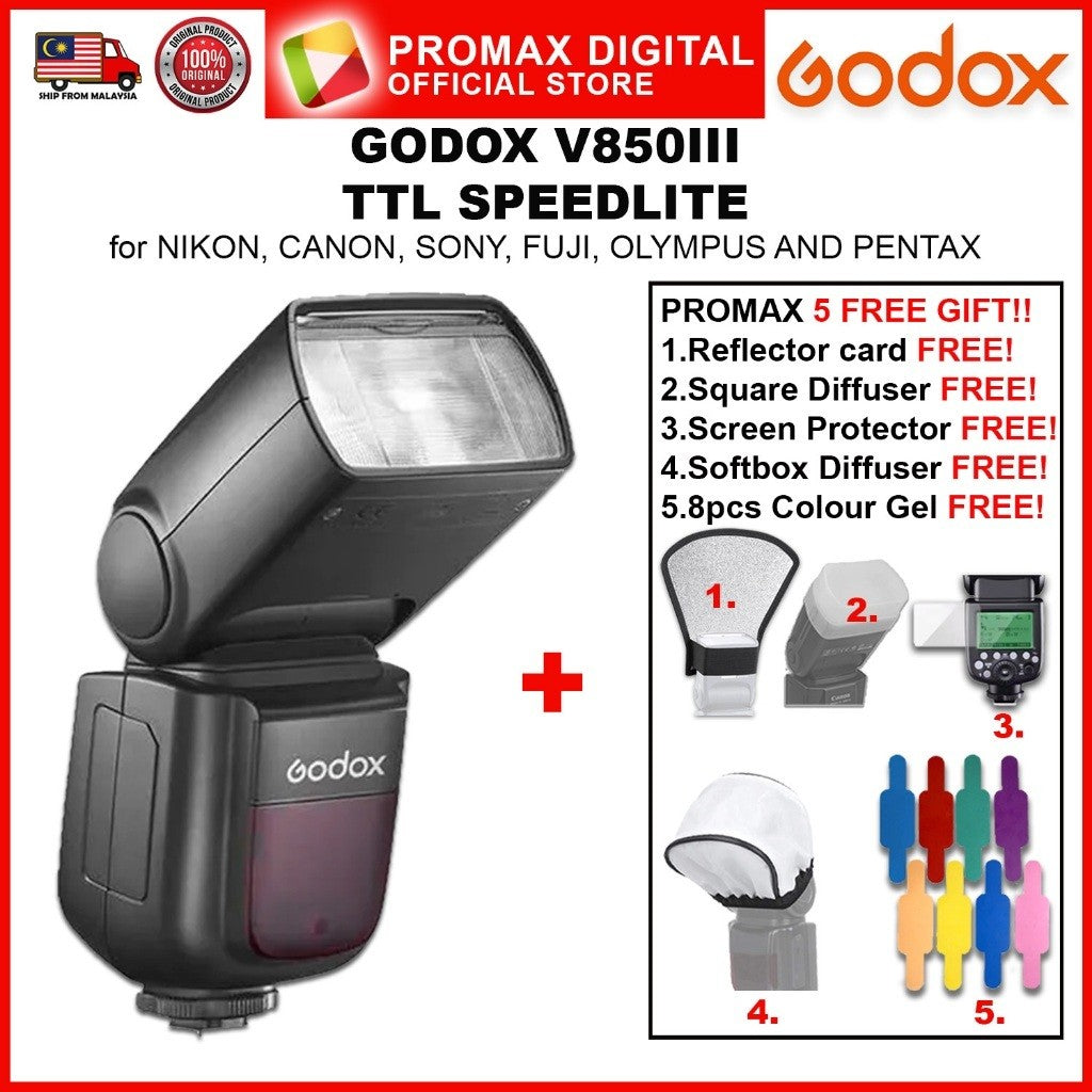 Godox V850III 850 iii v850 Li-Ion Flash