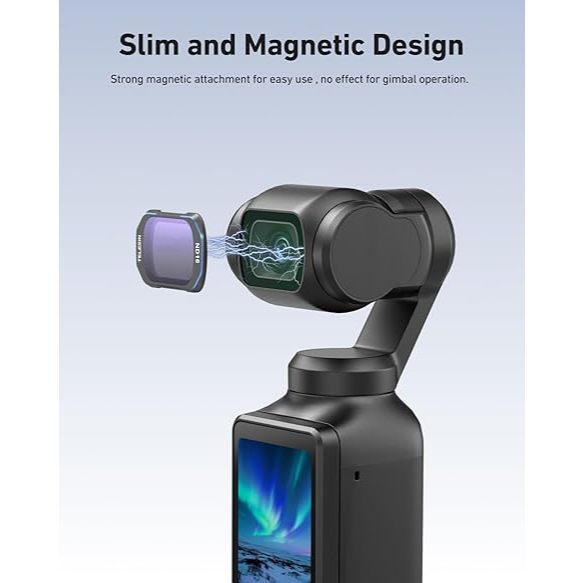 TELESIN S5-FLT-37-TDJ ND / CPL MAGNETIC FILTER KIT FOR DJI OSMO POCKET 3