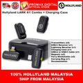 Hollyland LARK A1 Mini Duo 2-Person Wireless Microphone System with USB-C Connector for Mobile Devices (Space Gray, 2.4