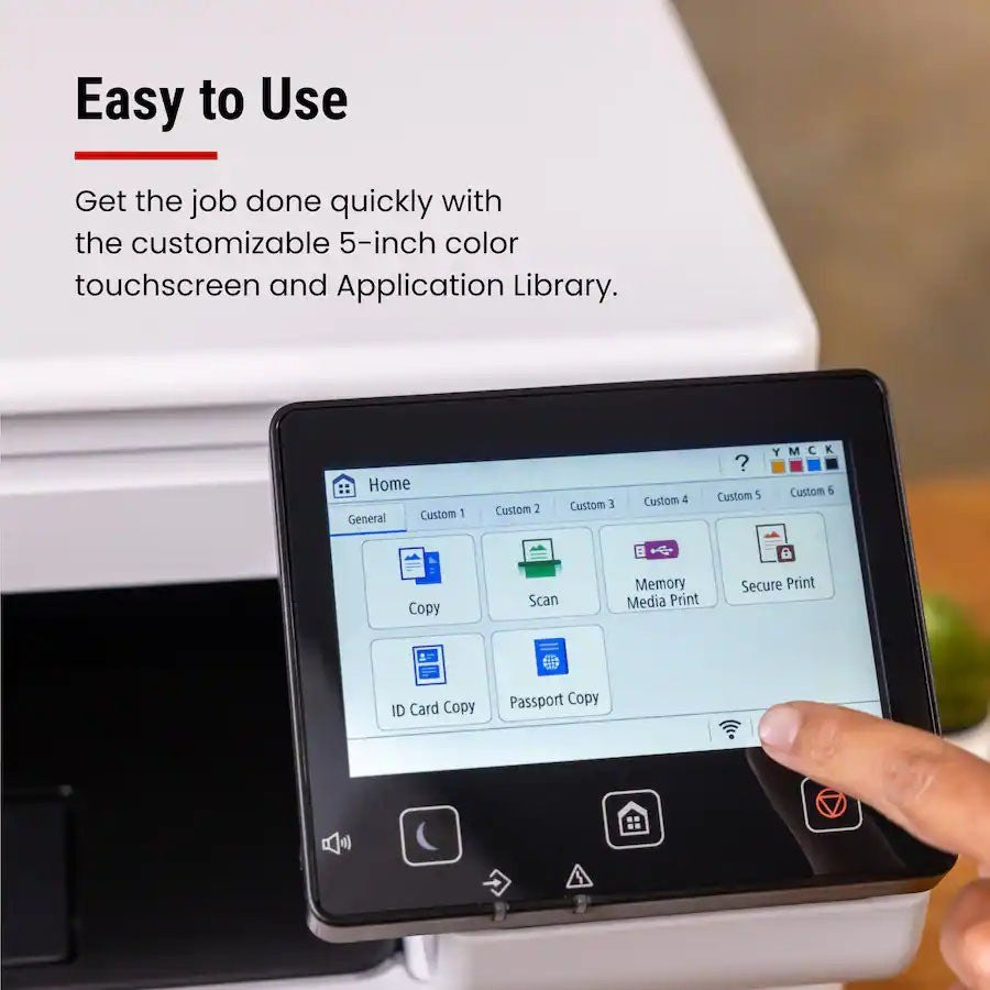 CANON imageCLASS MF662Cdw Laser Printer Duplex Printing Wi-Fi Mono / Color Print Speed 25 ppm