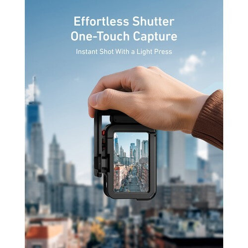 TELESIN S6-FMS-23-TDJ STREET PHOTOGRAPHY GRIP FOR DJI ACTION 3 4 5 PRO TSFMS23-01