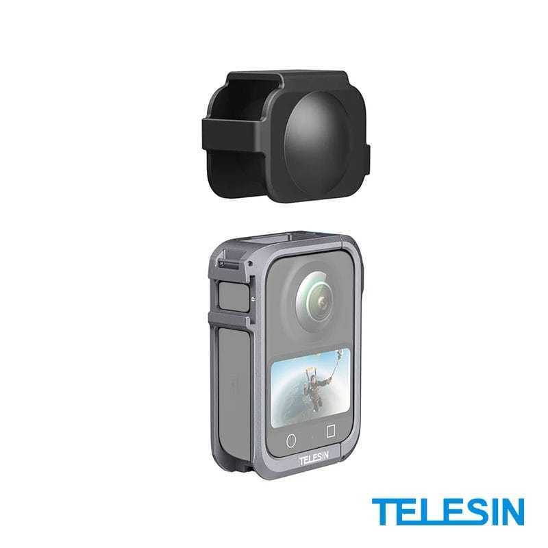 TELESIN S6-FMS-30-TDJ RABBIT CAGE FOR DJI OSMO 360 WITH LENS COVER COLD SHOE MOUNT PROTECTION CASE
