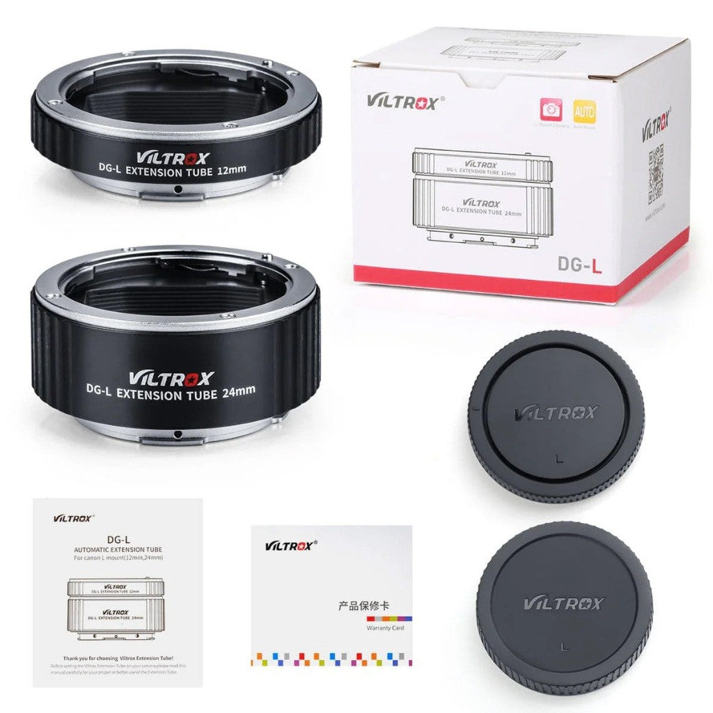 VILTROX DG-L Auto Focus Macro Extension Tube Set (Panasonic, Sigma FP FP L)