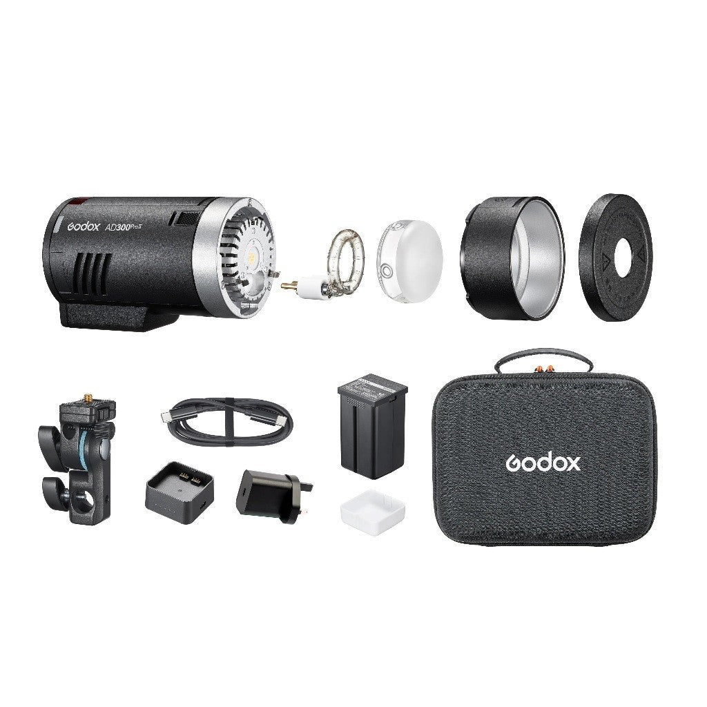 Godox AD300PROII OUTDOOR FLASH BATTERY POWERED WIRELESS TTL STROBE AD300 PRO 2 II