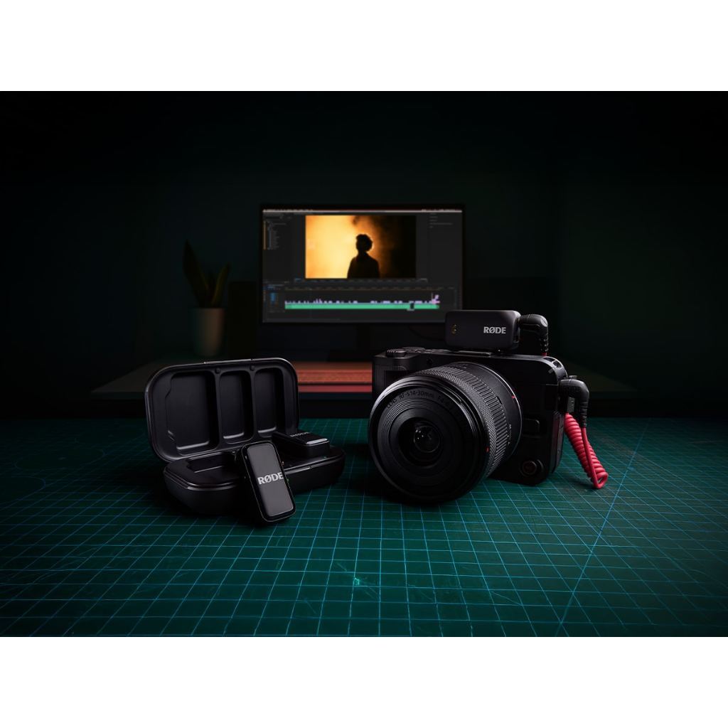 RODE WIRELESS MICRO CAMERA KIT MICROPHONE KIT FOR SMARTPHONES DSLR MIRRORLESS CAMERAS AND PC