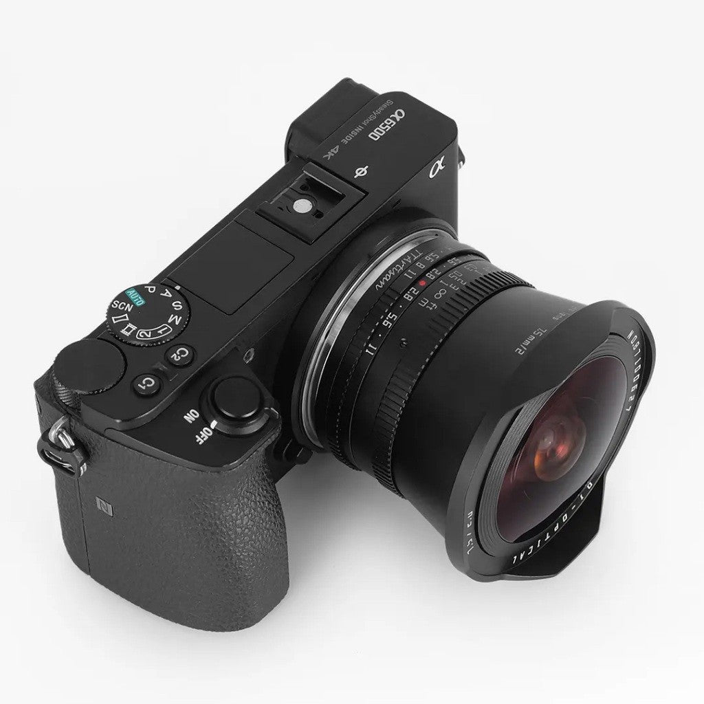 TTArtisan APS-C 7.5mm f2 Fisheye Wide Angle Lens for E X and RF Mount Manual Focus Full Frame