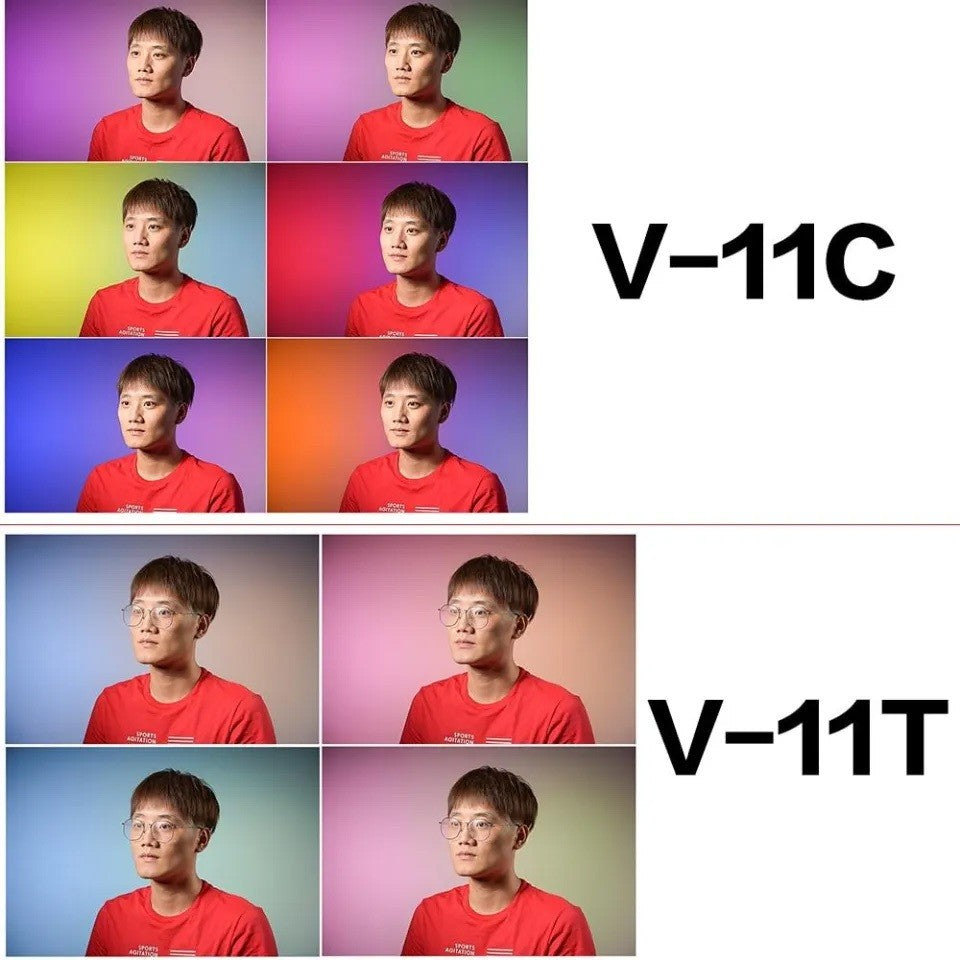 Godox V-11C V-11T and AK-R16 Magnetic Filters for Round Head Flash V1 AD200 Color Filter V11C V11T