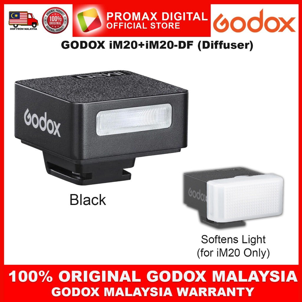 Godox iM20 mini iFlash flash for Canon Sony Fuji Nikon Olympus Pentas build in battery