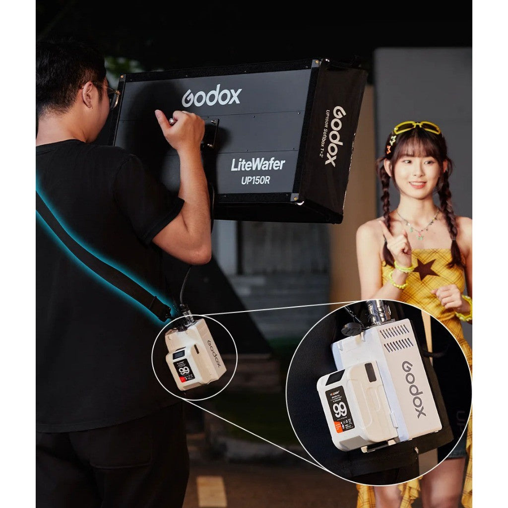 Godox Litewafer UP150R Full Color RGB LED Light Panel 180W Photography Videography Light