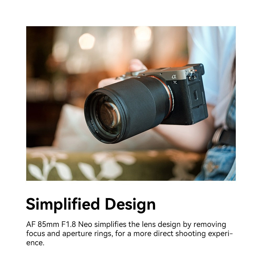 TTArtisan AF 85mm f1.8 NEO Full Frame Prime Lens for E Z Mount