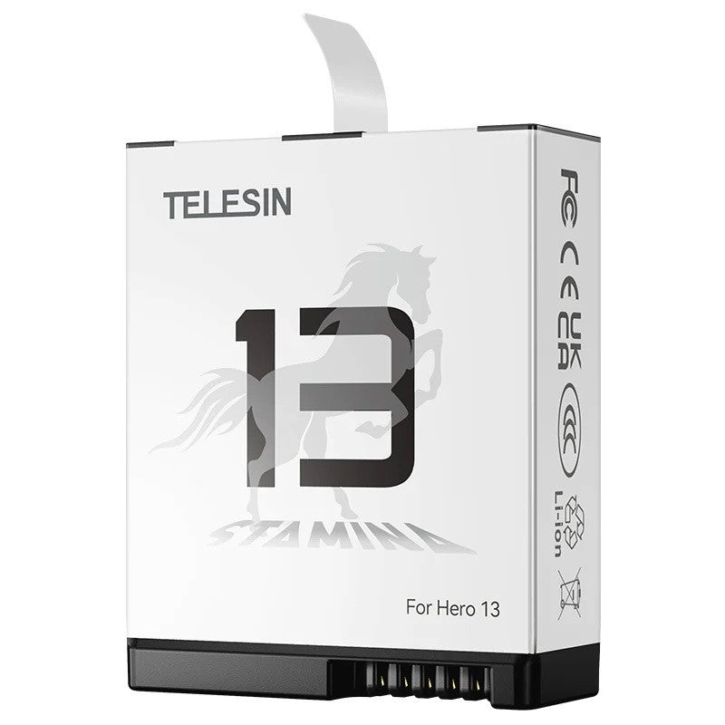TELESIN S0-BTR-09-TGP RECHARGABLE LITHIUM-ION STAMINA BATTERY FOR GOPRO HERO 13