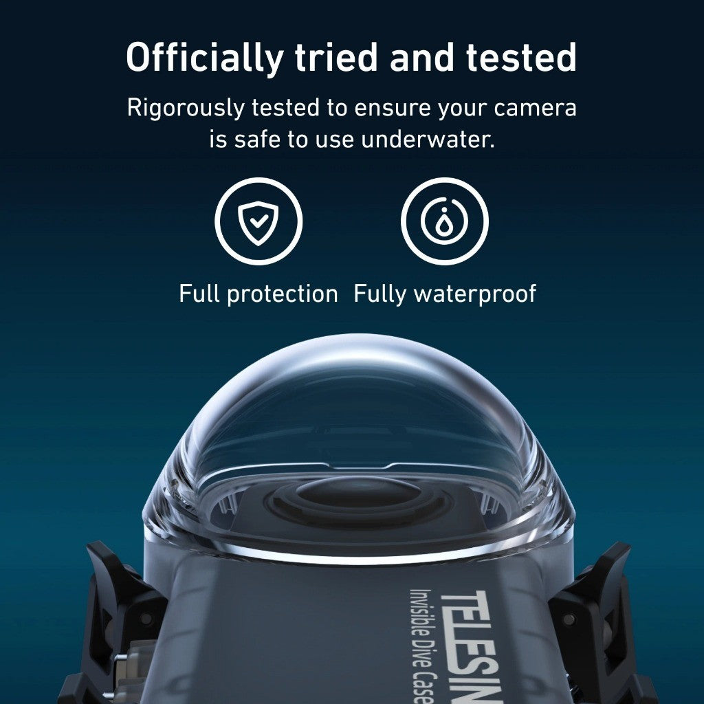 TELESIN S4-WTP-08-TIS INVISIBLE DIVING CASE
