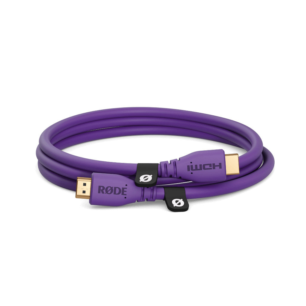RODE PREMIUM HDMI Cable 1.5m 3m 18Gbps Transfer Speed 4k60 Video Transmission (HDMI 2.0)