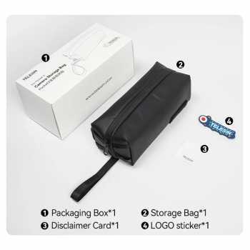 TELESIN S6-PRC-08-TDJ Universal Portable Storage Bag for DJI Pocket 3 Camera Bag for Pocket 3
