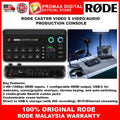RODE RODECASTER VIDEO S VIDEO AUDIO PRODUCTION CONSOLE VIDEO AUDIO SWITCHER