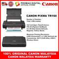 Canon PIXMA TR160 tr 160 With Battery Portable Wireless Mobile WIFI Printer