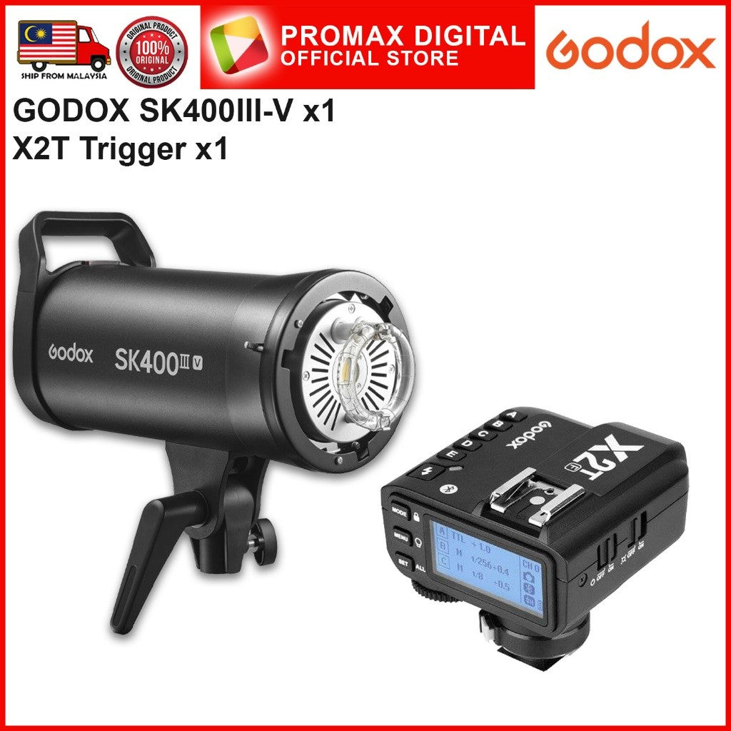 GODOX SK300III-V SK400III-V GODOX SET WITH 10w LED MODELLING LAMP SK300IIIV SK400IIIV