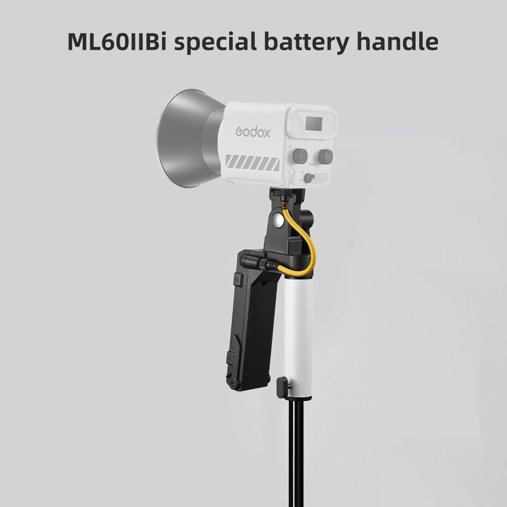 Godox AK-B02 V Mount Battery Handgrip for ML60IIBi ML100Bi ML100R AKB02