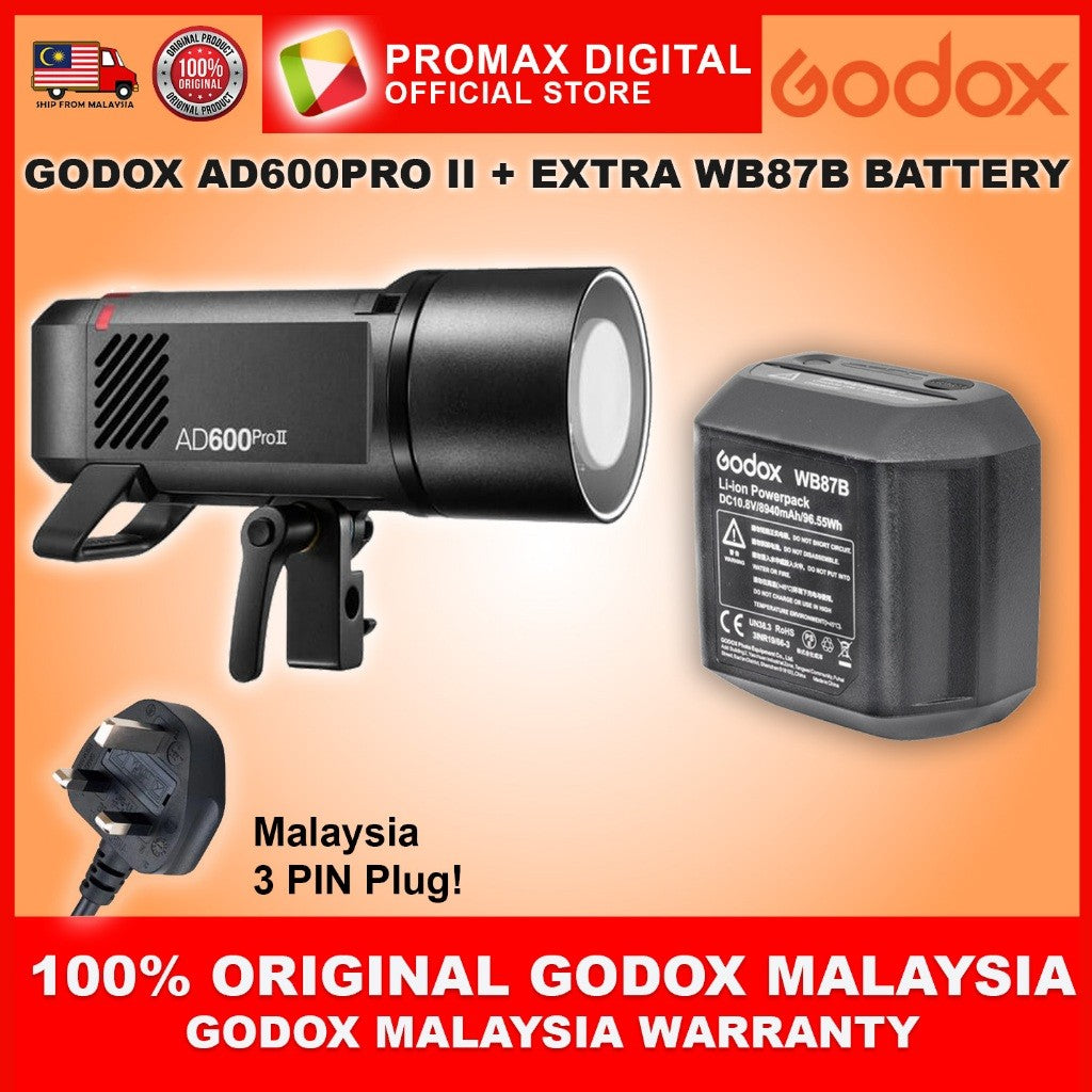 GODOX AD600PRO II WITH WB87B BATTERY LANTERN OCTA 95cm 60x90cm Softbox AD600PROII AD600 PRO 2