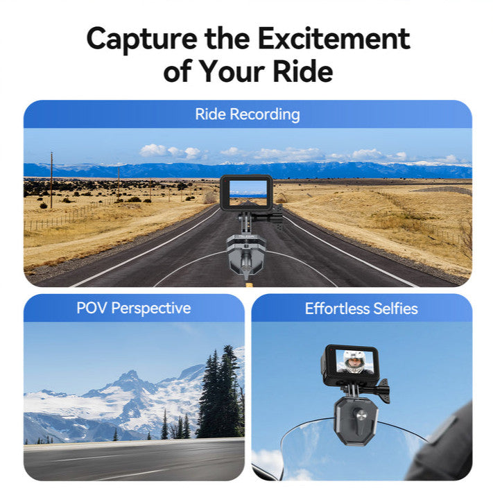 TELESIN S3-EAK-03 WINDSHIELD CLIP MOUNT