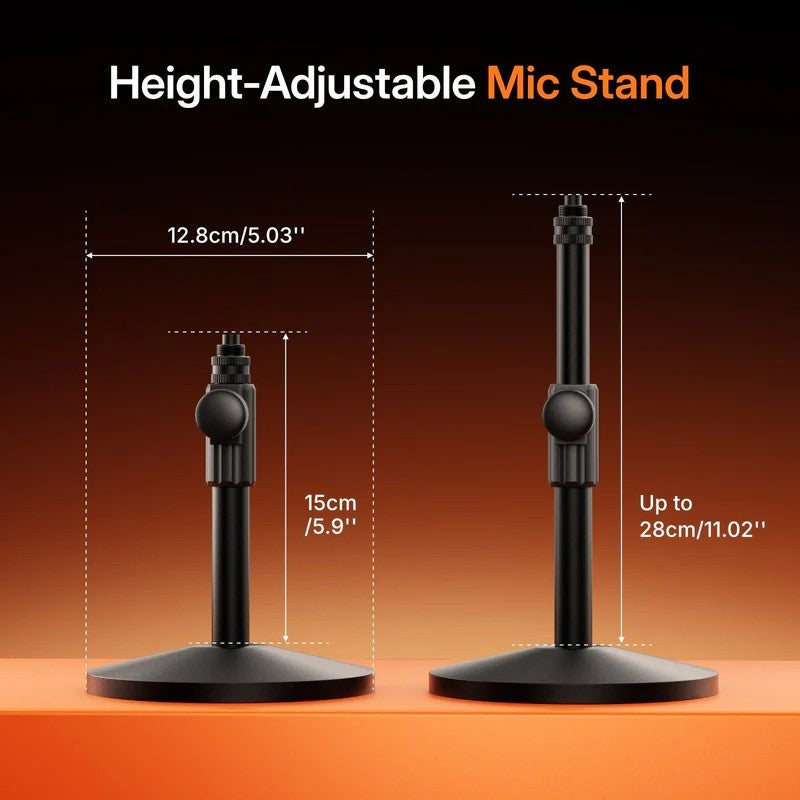 MAONO PD200WT PD200WS HYBRID PODCAST MICROPHONE WITH ARM PODCAST MIC FOR PC MAC SMARTPHONE CAMERA