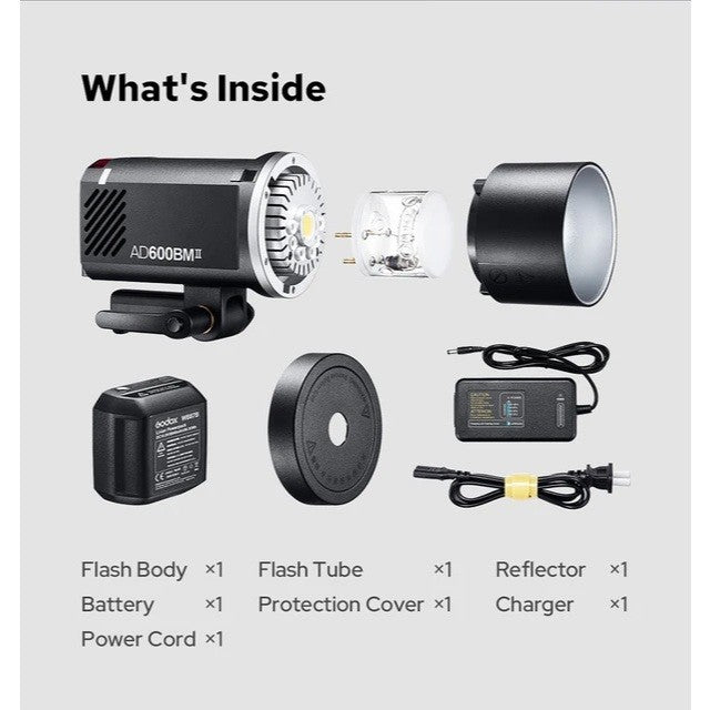 GODOX AD600BMII WITH WB87B BATTERY LANTERN OCTA 95cm 60x90cm Softbox AD600BM II AD600BM 2