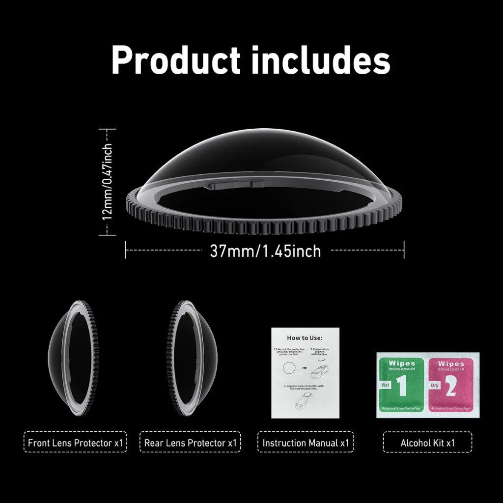 TELESIN S5-FLT-39-TIS LENS PROTECTOR FOR INSTA360 X5