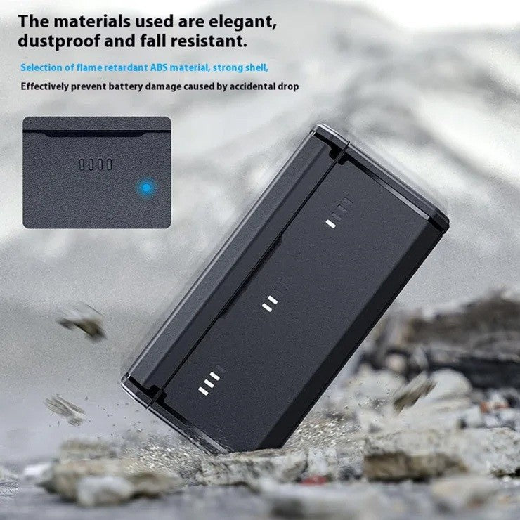TELESIN S0-ECB-12-TGP GOPRO HERO 13 CHARGING CASE WITH 2 PCS HERO 13 STAMINA BATTERY