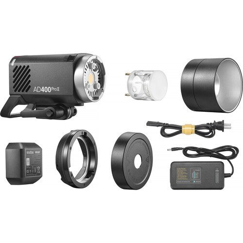 GODOX AD400PRO II All-in-one Outdoor Flash LED Modeling Light 400Ws Power