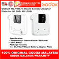 GODOX ML-VMA V Mount Battery Adapter Plate for ML80Bi and ML150Bi