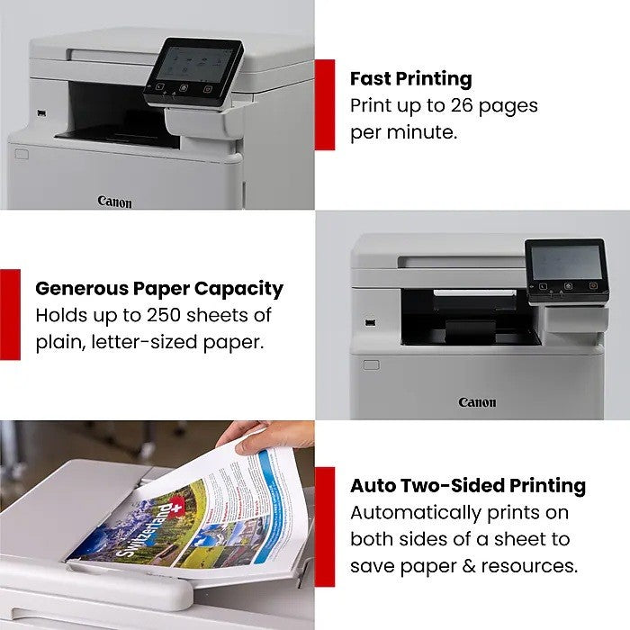 CANON MF662Cdw imageClass Wireless Color All in one Colour Laser Printer Auto Duplex Printing