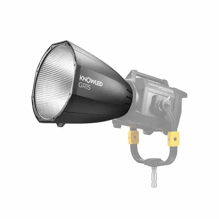GODOX GR15 RFLECTOR FOR KNOWLED MG1200Bi LED LIGHT 15 Degrees
