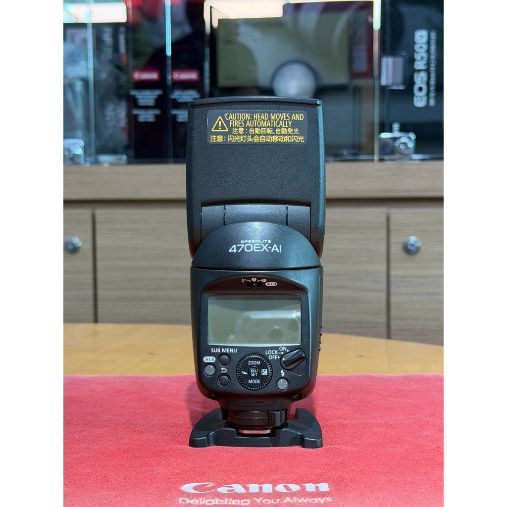 Used CANON SPEEDLITE 470EX-AI original flash (like new) 1020