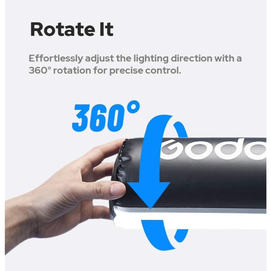 GODOX ML-S1A Air Soft Tube Inflatable Softbox for ML100Bi ML100R Foldable Portable