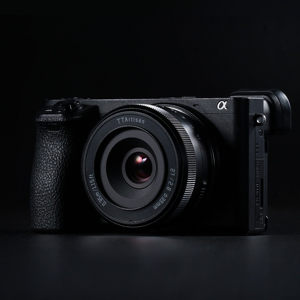 TTArtisan AF 27mm f2.8 for X E and Z Mount APS-C Camera Lens Black and Silver