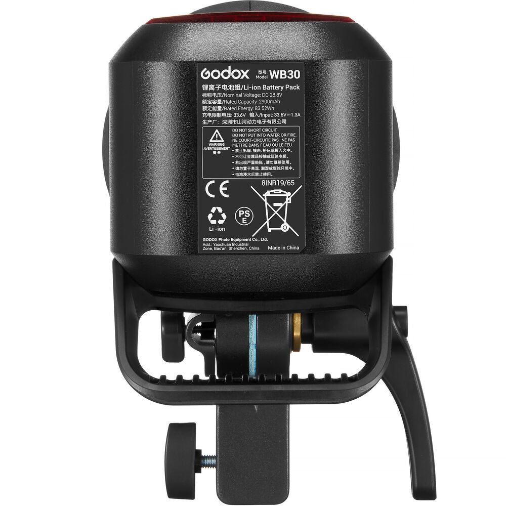 Godox WB30 Battery for AD800Pro Outdoor Flash Strobe Lithium-ion Battery 2900mAh