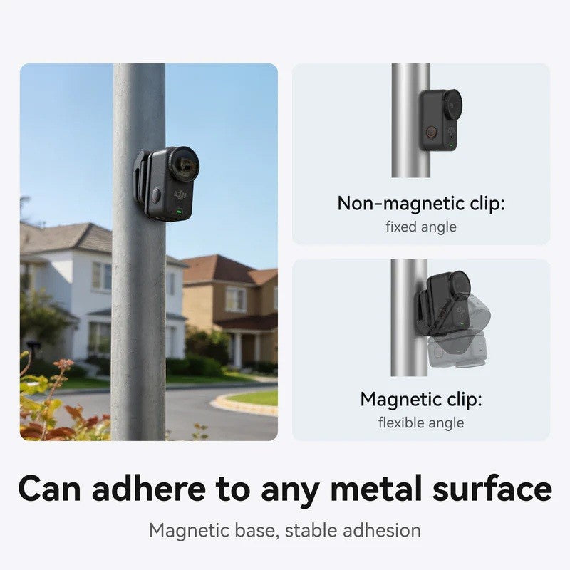 Telesin S3-HMH-05-TDJ Magnetic Brim Clip for DJI OSMO NANO Magnetic Mount