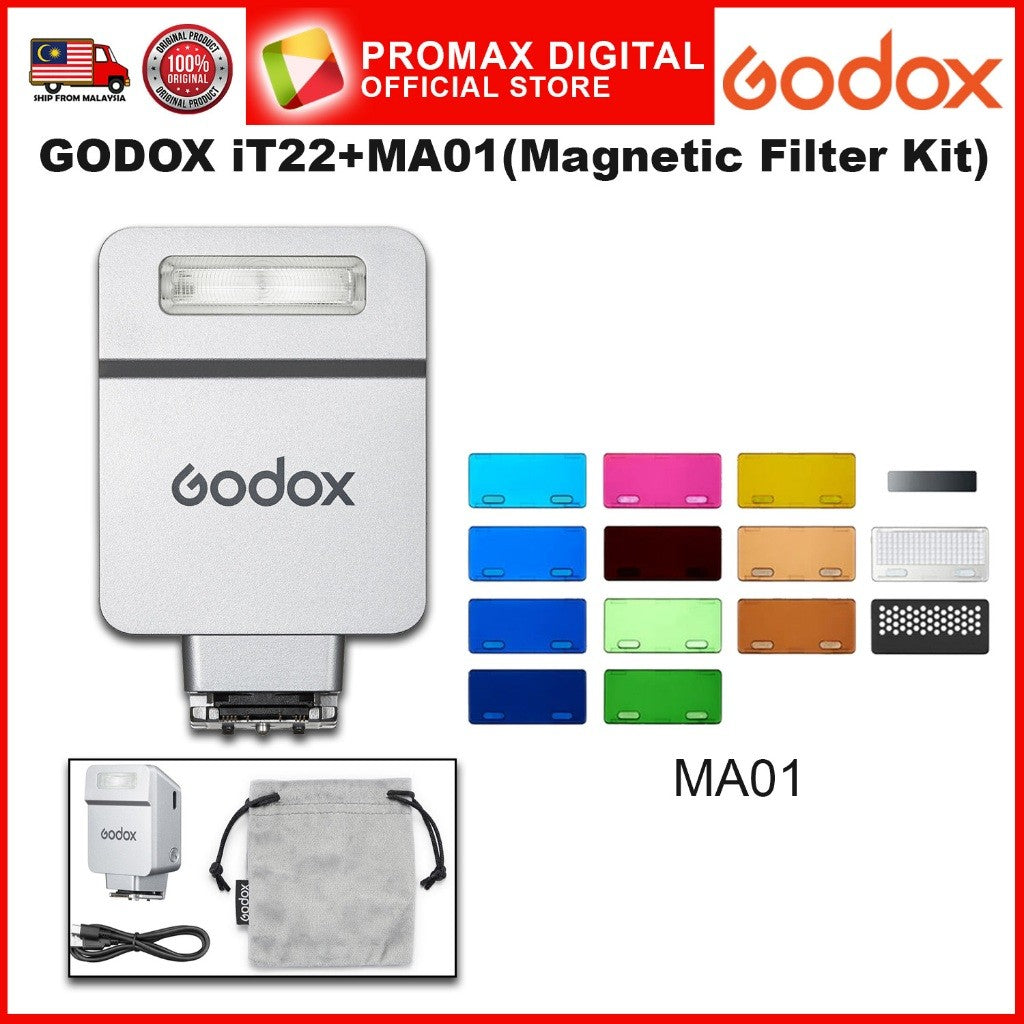 GODOX iT22 TTL Compact Flash C N F S Mount Mini Camera Mirrorless