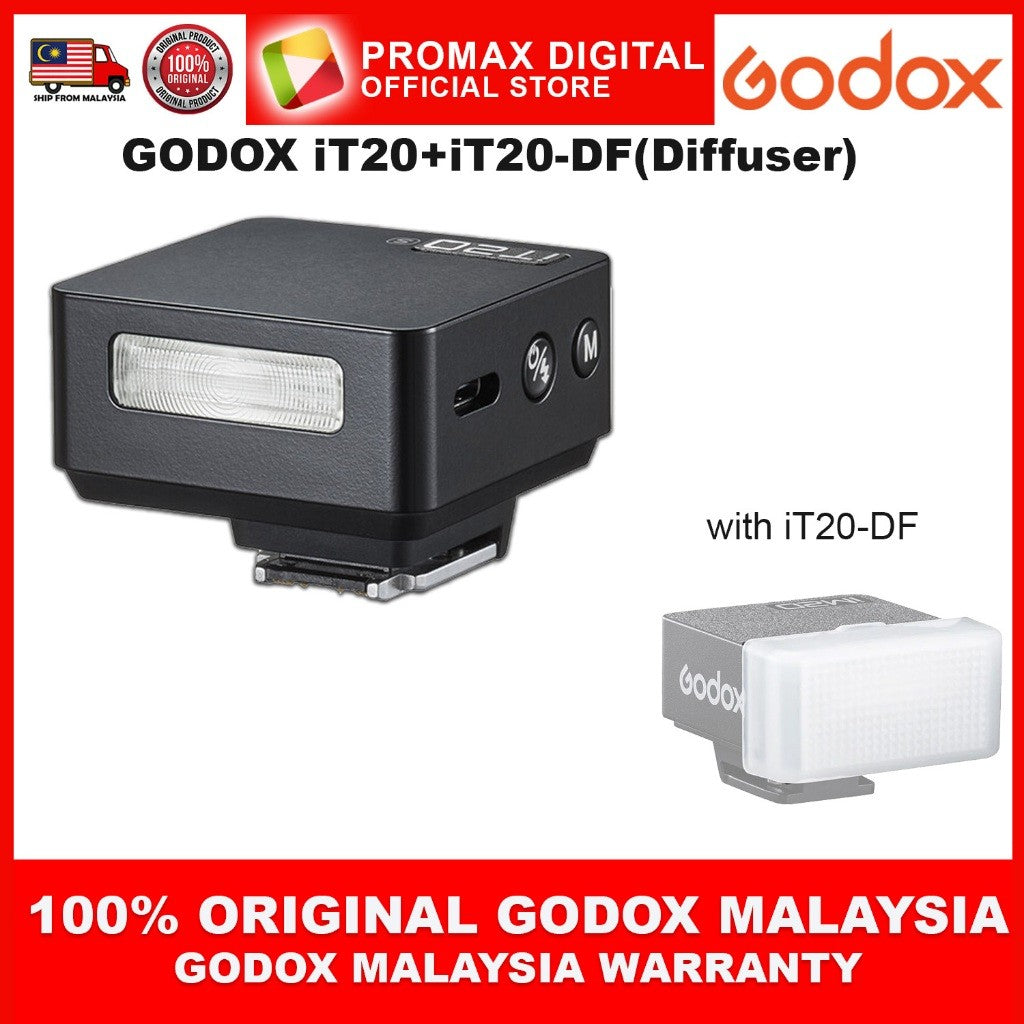 GODOX iT20 TTL Compact Camera Flash for Sony , Fuji , Canon and Nikon
