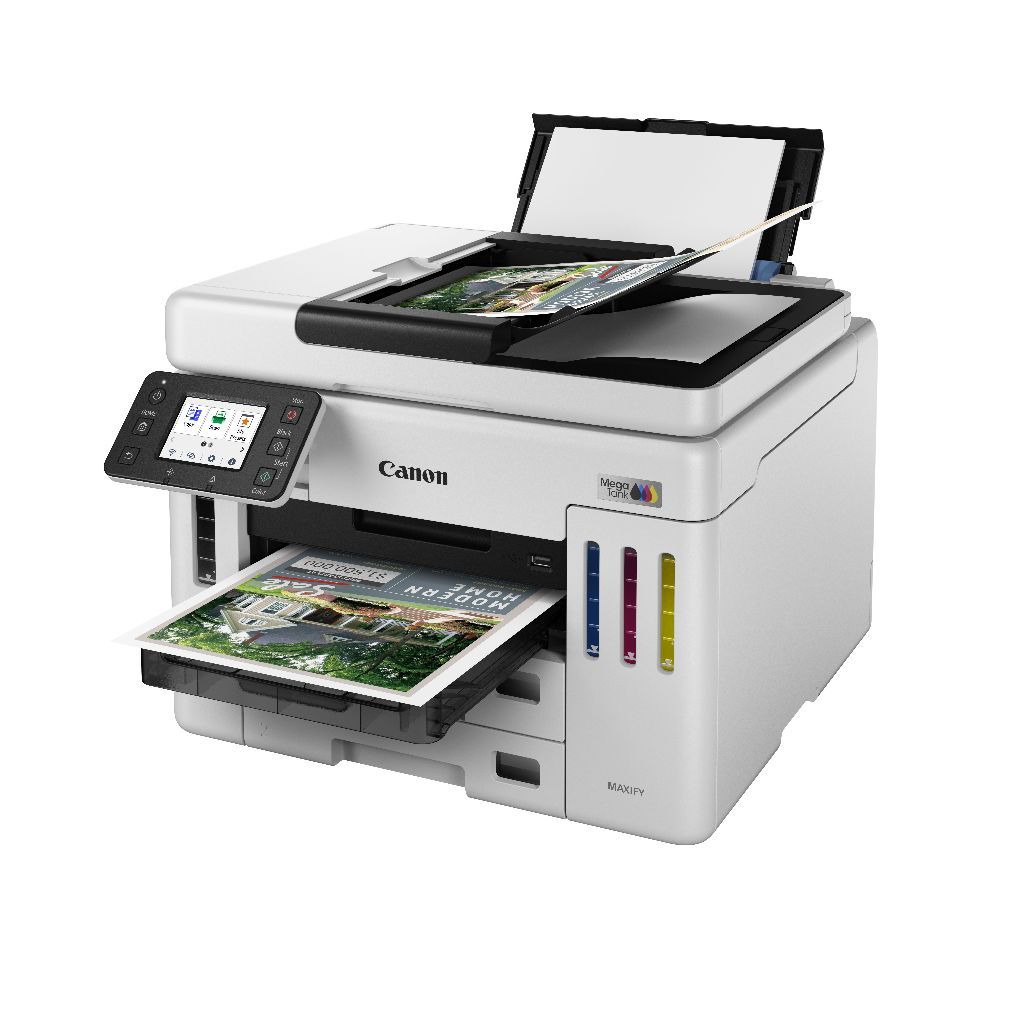 (NEW) Canon MAXIFY GX6170 GX7170 Easy Refillable Ink Tank Wireless High Capacity Printer GI-76 Ink