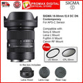 Sigma 18-50mm f2.8 DC DN Contemporary Lens (Sony E / Canon RF / Fuji X mount)